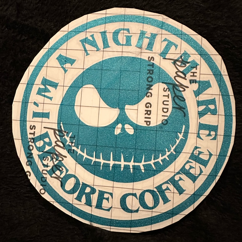 Nightmare Before Coffee Decal Stickers